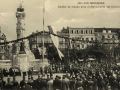 San Sebastián : desfile de tropas ante el Monumento del Centenario