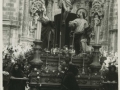 San Sebastián : paso de San Vicente frente a la iglesia de Santa María en Viernes Santo