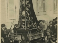 San Sebastián : imagen de la Virgen en la procesión de Semana Santa