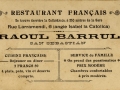 San Sebastián : restaurant français Raoul Barrul : se trouve derriére la cathédrale, á 250 métres de la gare, rue Larramendi 6 (angle Isabel la Católica)