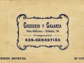 San-Sebastián : Gregorio y Galarza, foto-editores, Urbieta 16, fotographia