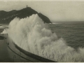 San Sebastián : paseo del P. de Asturias : grandes mareas