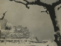 San Sebastián : nevada en Ondarreta