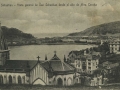 San Sebastián : vista general de San Sebastián desde el alto de Mira Concha