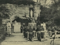 San Sebastián : Collège Captier : grotte de Lourdes dans le parc