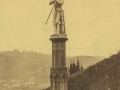 San-Sebastián : College Captier : le monument de Jeanne d'Arc
