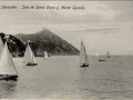 San Sebastián : isla de Santa Clara y monte Igueldo