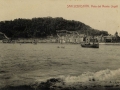 San Sebastián : vista del monte Urgull