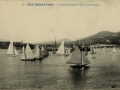 San Sebastián : la bahía momentos antes de las regatas / Cliché González