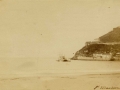San Sebastián : embarcación en la bahía de la Concha