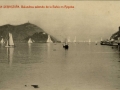 San Sebastián : balandros saliendo de la bahía en regatas