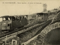 San Sebastián : monte Igueldo : el cruce del funicular