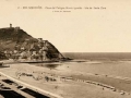 San Sebastián : playa del Antiguo, monte Igueldo, isla de Santa Clara