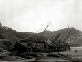EL BARCO "MAMELENA 3" EMBARRANCADO EN LA PLAYA DE LA CONCHA. (Foto 1/3)