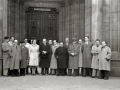 EL GOBERNADOR CIVIL DE GIPUZKOA, BARON DE BENASQUE, JUNTO A UN GRUPO DE PERIODISTAS. (Foto 2/4)