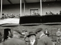 EL REY ALFONSO XIII Y LA REINA VICTORIA EUGENIA ASISTEN AL PALCO DEL FRONTON JAI ALAI. (Foto 2/3)
