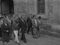 Familiares y amigos en el funeral