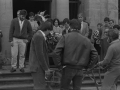 Familiares y amigos en el funeral