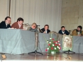 Mesa redonda por la Paz. Entre las personas que componen la mesa se encuentran Joseba Alvarez Enparantza, Javier Olaberri e Inaxio Oliveri