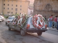 Coche fúnebre en el funeral del bertsolari Urzelai