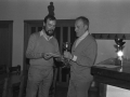 Entrega de un trofeo
