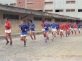 Entrenamiento del equipo de fútbol Aloña-Mendi
