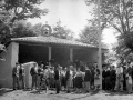 "Ermita de Acension durante la inauguracion de su reconstruccion"