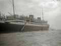 ESCENA DE LA LLEGADA DE TRANSATLANTICO EN LA BAHIA DE LA CONCHA. (Foto 3/6)