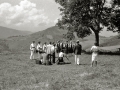 ESCENAS DE UN  RODAJE DE DANZAS VASCAS EN UNA CAMPA DE IGELDO. (Foto 8/16)
