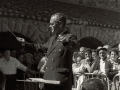 Concierto en la Basílica de Arantzazu durante los actos de celebración con motivos de la festividad de la virgen patrona de Gipuzkoa