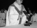 El obispo Jose Maria Setien oficiando los actos religiosos con motivo de la festividad de Nuestra Señora de Arantzazu