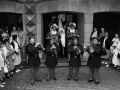 Actos con motivo de la festividad de Nuestra Señora de Arantzazu a la salida de la basílica