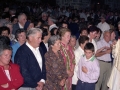 Personas asistentes a los actos religiosos de la festividad de Nuestra Señora de Arantzazu