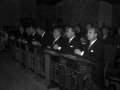 Autoridades durante la homilía