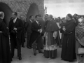 Las autoridades a su salida del Santuario, entre ellos, Manuel Valencia Remón