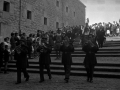 Las autoridades a su entrada Santuario