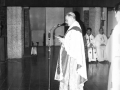 Sacerdote oficiando la homilía el día de la Virgen de Arantzazu