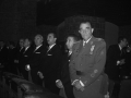 Autoridades en la misa celebrada en el Santuario de Arantzazu