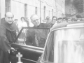 Clero a su partida del Santuario de Arantzazu