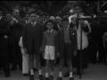 Niños de la primera comunión durante la procesión del Corpus