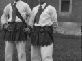 Dos dantzaris de la procesión del Corpus