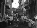 El arcángel San Miguel durante la procesión del Corpus