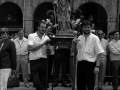 Imagen de San Martín durante la procesión