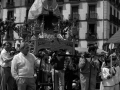Imagen de la Virgen de Arantzazu durante la procesión