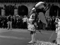 El arcAngel San Miguel durante la procesión del Corpus
