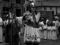 El arcAngel San Miguel durante la procesión del Corpus