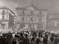 Celebración de festejos en la plaza de los Fueros