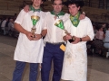 Participantes de un concurso de cocina
