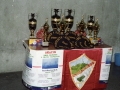 Trofeos y premios del V Campeonato de pelota vasca San Miguel