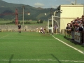 Instante de un partido de fútbol